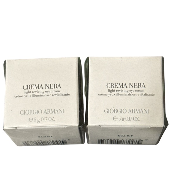 2 Giorgio Armani Crema Nera Light Reviving Eye Creams